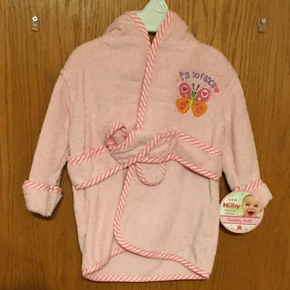 Nuby baby robe NWT size 0-9 months. - Picture 1 of 7